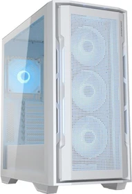 Cougar Uniface RGB, weiß, Glasfenster (CGR-5C78W-RGB)