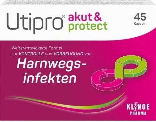 Klinge Pharma Utipro akut & protect Kapseln