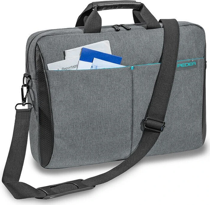 Pedea Lifestyle 15.6" Notebooktasche grau