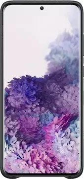 Samsung Leather Cover für Galaxy S20+ schwarz
