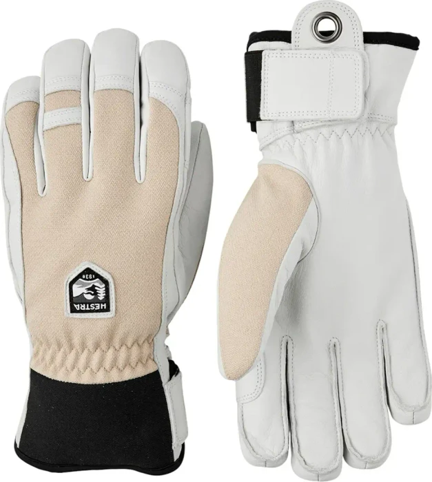 Hestra Army Leather Patrol Skihandschuhe beige