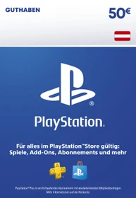 Sony PlayStation Network Card - 50 Euro (Download) (PS5/PS4/PS3/PSVita/PSP)