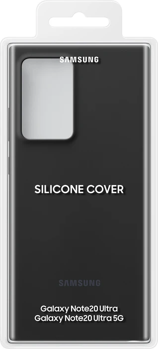 Samsung Silicone Cover für Galaxy Note 20 Ultra mystic black