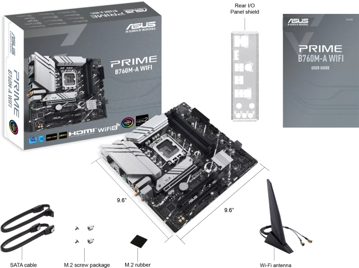 ASUS Prime B760M-A WIFI (Intel 1700)