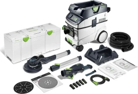 Festool LHS 2 225 EQI/CTM 36-Set Planex Elektro-Wand-/Deckenschleifer inkl. Systainer + Absaugsystem