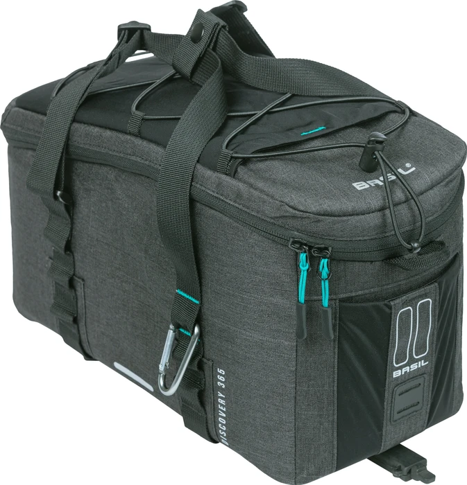 Basil Discovery 365D MIK M Gepäcktasche schwarz