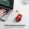 Acer OMR266 2.4GHz Wireless Mouse rot/schwarz, USB Vorschaubild
