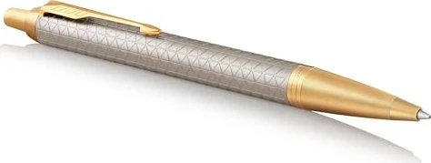 Parker IM Premium Kugelschreiber warm silver/gold trim, Geschenkbox