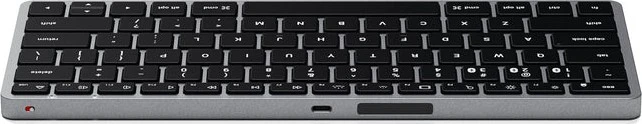 Satechi Slim X1 Backlit Keyboard, schwarz/grau, Bluetooth, US