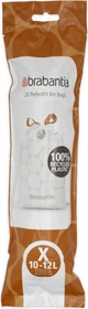 Brabantia PerfectFit Müllbeutel Typ X 10-12l, 20 Stück