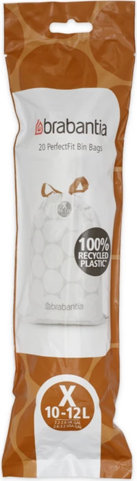 Brabantia PerfectFit Müllbeutel Typ X 10-12l, 20 Stück