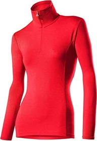 Löffler Midlayer Turtle Transtex Poloshirt langarm rot (Damen)