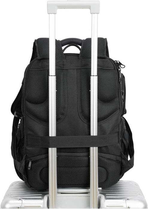 Kroser Notebook Rucksack, passend für maximal: 43,9 cm (17,3"), schwarz