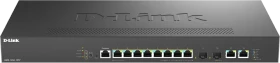 D-Link DMS-1250 Rackmount 2.5G Smart Switch, 10x RJ-45, 2x SFP+, 240W PoE+ (DMS-1250-12TP)