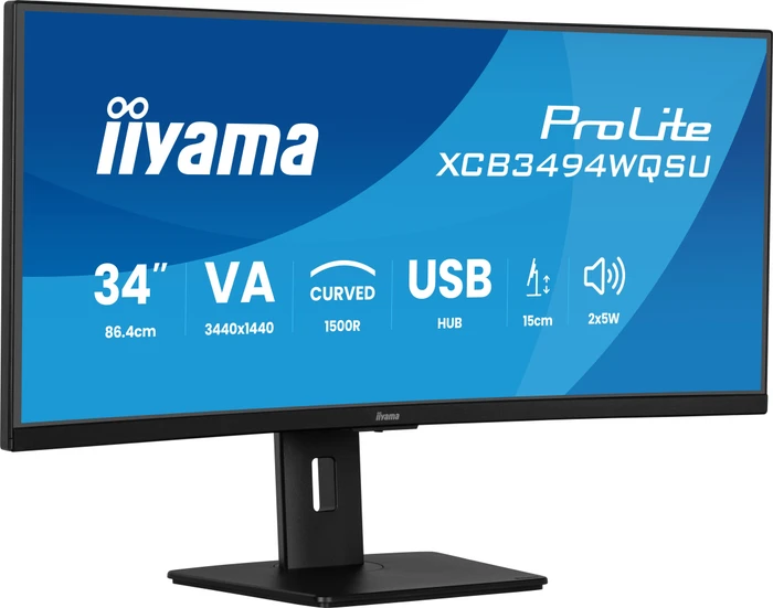iiyama ProLite XCB3494WQSU-B1, 34" – Bild 3 von 12