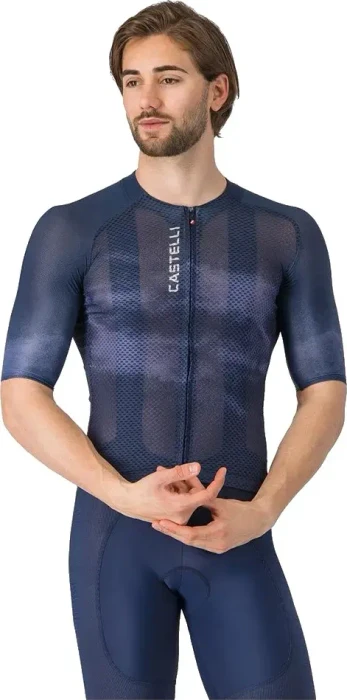 Castelli Climber's A/C Trikot kurzarm belgian blue/winter sky (Herren)
