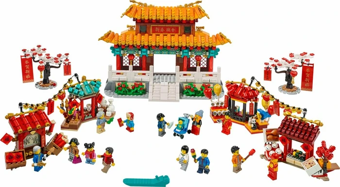 LEGO Tempelmarkt zum Chinesischen Neujahrsfest