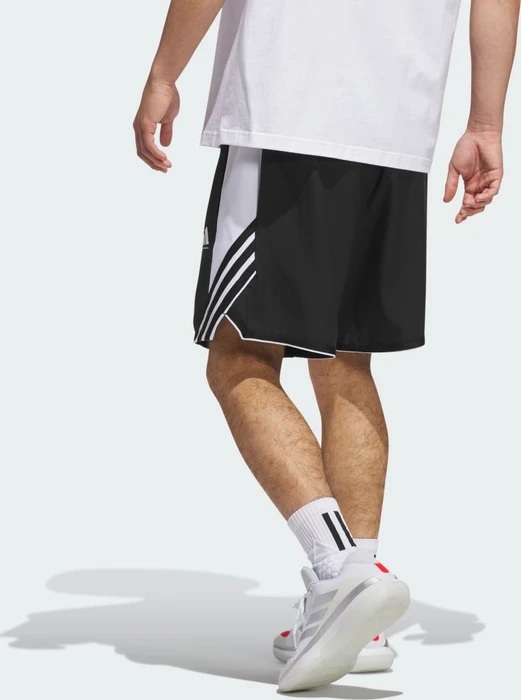 adidas Crazy Lite Trainingshose kurz schwarz/weiß (Herren)