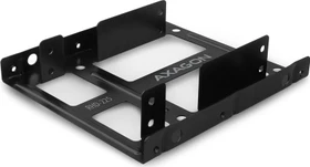 Axagon 3.5" auf 2x 2.5" Einbaurahmen, schwarz