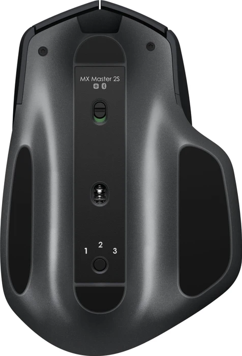 Logitech MX Master 2S Bluetooth Edition, Graphite, USB/Bluetooth