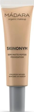 Madara Skinonym Semi-Matte Peptide Foundation #40 sand, 30ml