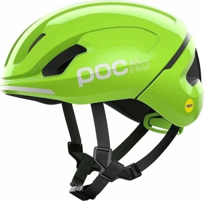 POC POCito Omne MIPS Kinderhelm fluorescent yellow/green