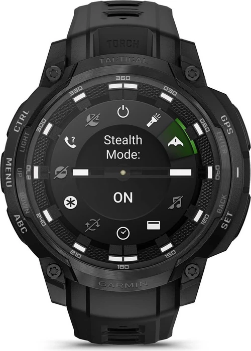 Garmin Instinct Crossover AMOLED Tactical Edition schwarz