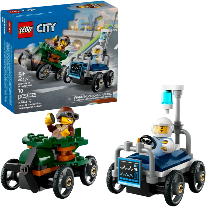 LEGO City 60459 Flugzeug vs. Krankenhausbett