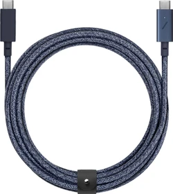 Native Union Belt Cable Pro 100W USB-C/USB-C Indigo