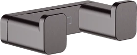 Hansgrohe AddStoris Handtuchhaken doppelt brushed black chrome