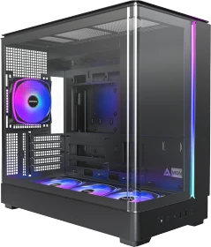 Montech King 15 Pro Black, Glasfenster