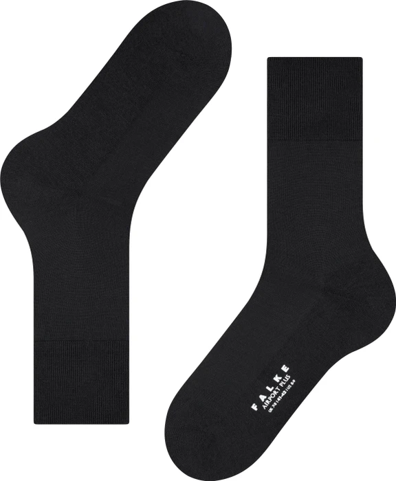 Falke Airport Plus Socken schwarz (Herren)