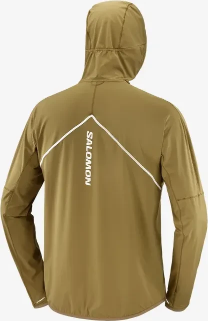 Salomon Sense Aero Hybrid Laufjacke brilliant olive (Herren)