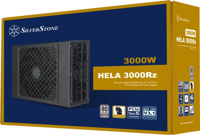 SilverStone HELA 3000Rz Platinum 3000W, ATX 3.1