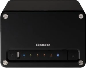 QNAP Turbo Station TS-219, 512MB RAM, 1x RJ-45 1000Base-T, 3x USB-A 2.0