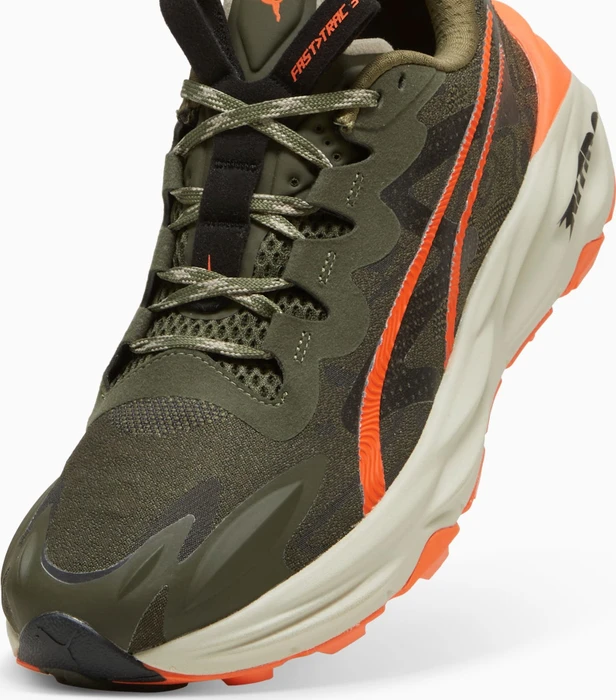 Puma Fast-Trac Nitro 3 dark olive/flame flicker/desert dust (Herren)