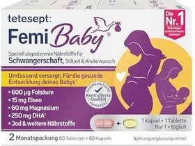 Tetesept Femi Baby Tabletten + Kapseln, 60 Stück