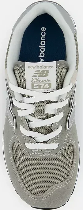 New Balance 574 Core grau/weiß (Junior) (PC574EVG) – Bild 4 von 5
