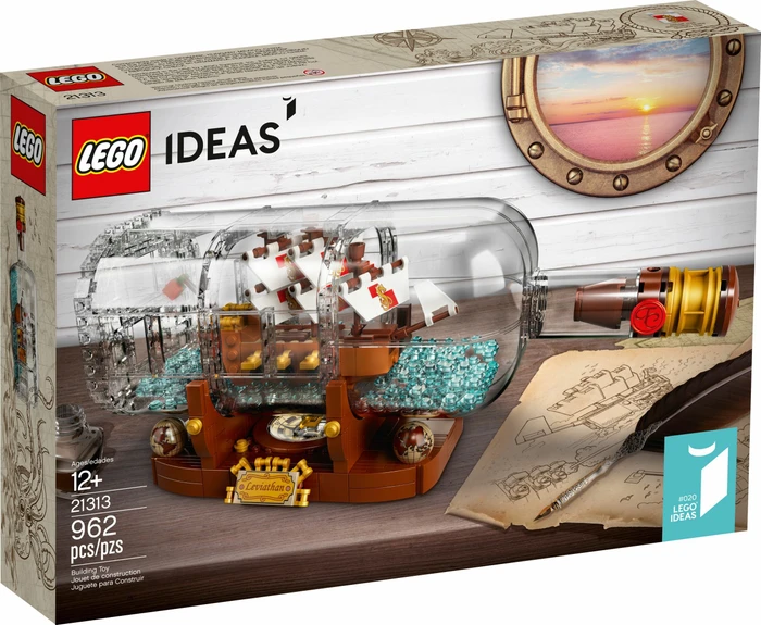 LEGO Ideas - Schiff in der Flasche