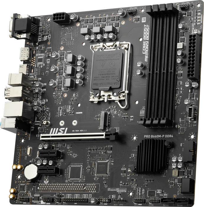 MSI PRO B660M-P DDR4 (Intel 1700)