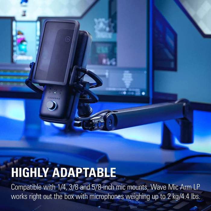 Elgato Wave Mic Arm LP schwarz