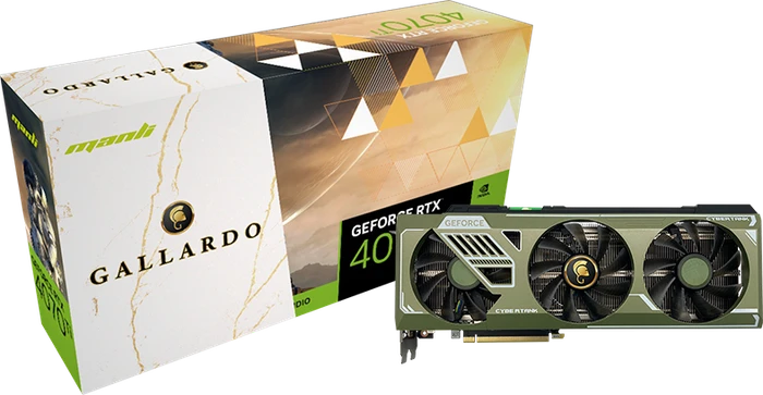 Manli GeForce RTX 4070 Ti Gallardo, M3542, 12GB GDDR6X, HDMI, 3x DP