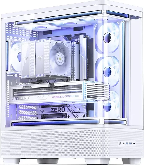 Jonsbo TK-5 White, Glasfenster