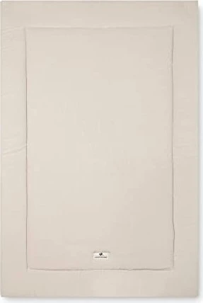 Julius Zöllner Krabbeldecke aus Baumwollmusselin sand