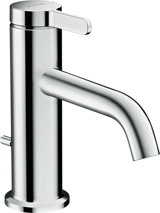 Hansgrohe Axor One Waschbeckenarmatur 70 mit Hebelgriff und Zugstangen-Ablaufgarnitur chrom