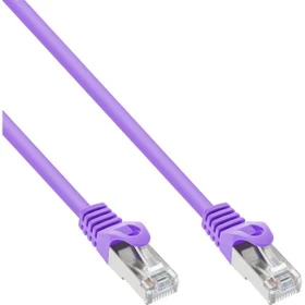 InLine Patchkabel, Cat5e, SF/UTP, RJ-45/RJ-45, 0.3m, braun