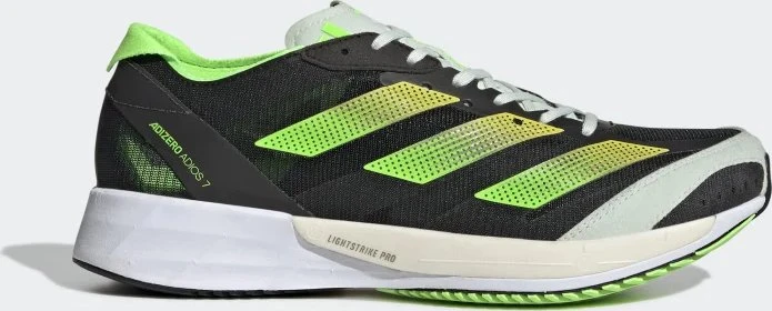 adidas Adizero Adios 7 core black/beam yellow/solar green (Damen)
