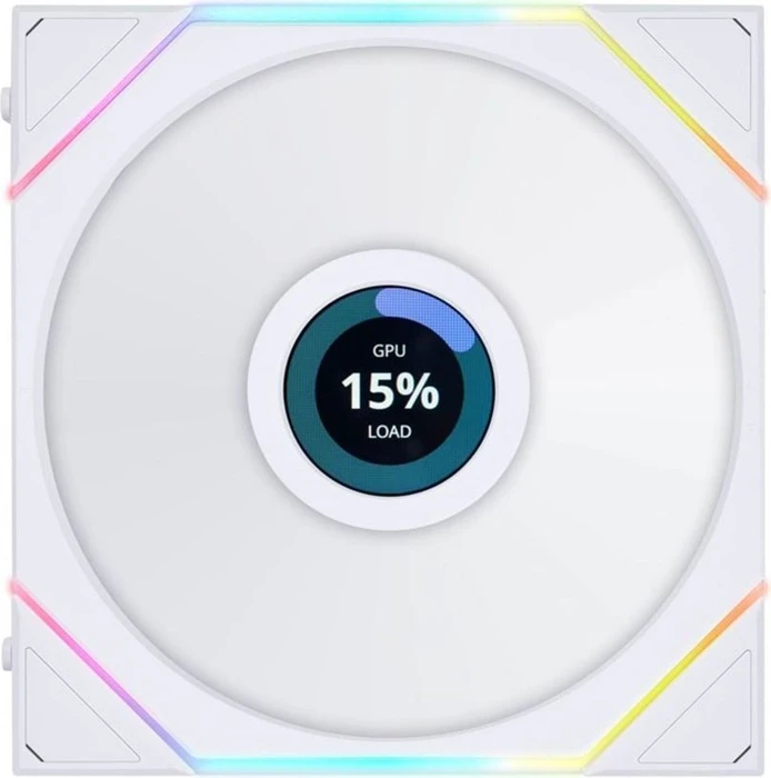 Lian Li Uni Fan TL LCD 140 RGB, weiß, 140mm