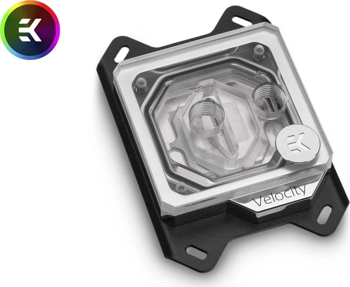 EK Water Blocks Quantum Line EK-Quantum Velocity D-RGB AMD, Nickel Acryl