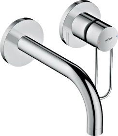 Hansgrohe Axor Uno Unterputz für Wandmontage mit Bügelgriff und Auslauf 165mm brushed bronze